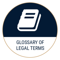 glossary of legal terms icon
